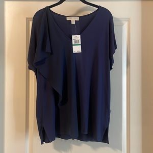 Michael Kors Blouse - Navy Blue / Size L 🥰